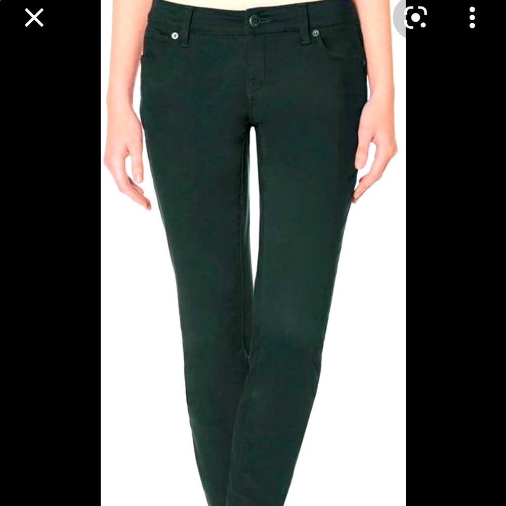 The Limited 678 Green Leggings Jeans Pants Size 4 - Picture 2 of 6